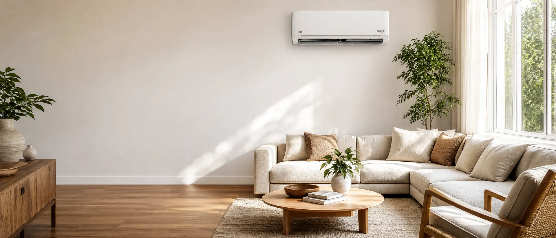 NG BLU+ Inverter unit in a living room