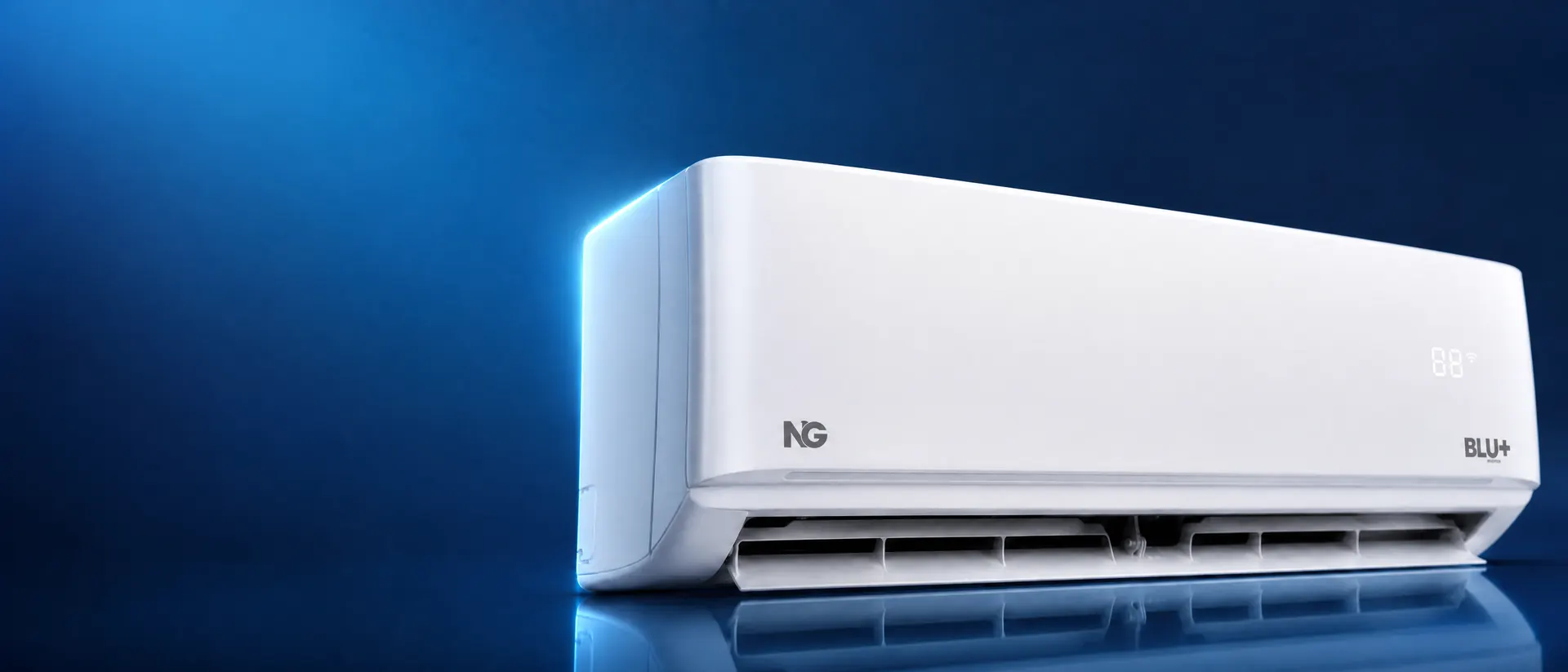 The full NG TRADE lineup of eight units on a bright studio backdrop